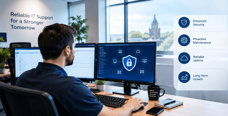 How Reliable IT Support Helps Bloomington Businesses Stay Secure and Productive