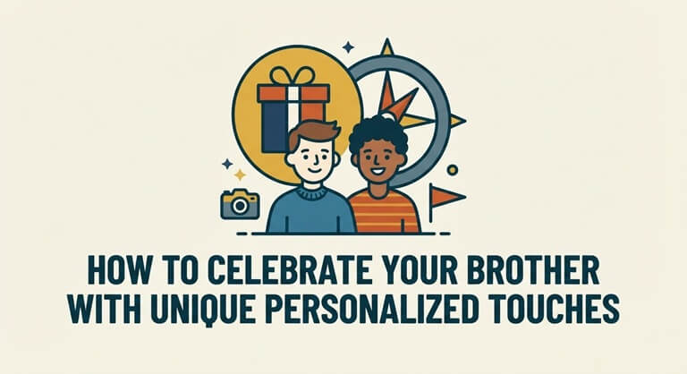 How to Celebrate Your Brother with Unique Personalized Touches