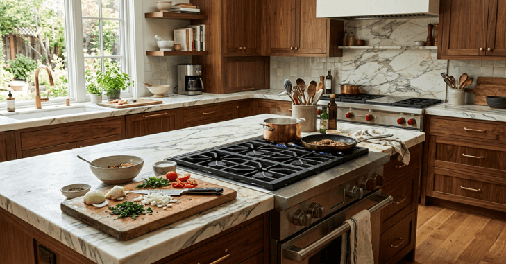How to Choose Durable Countertop Materials for a Busy Palo Alto Kitchen