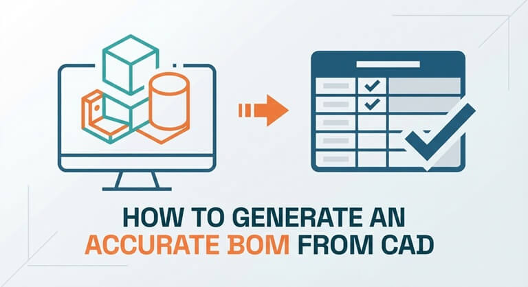 How to Generate an Accurate BOM from CAD