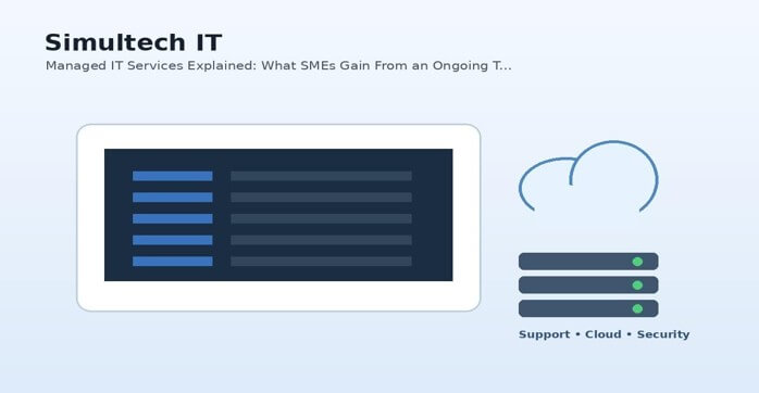 Managed IT Services for SMEs Building a More Reliable Technology Operation