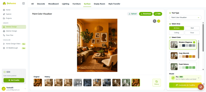 Move from layout to color