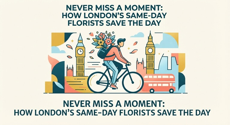 Never Miss a Moment How London’s Same-Day Florists Save the Day