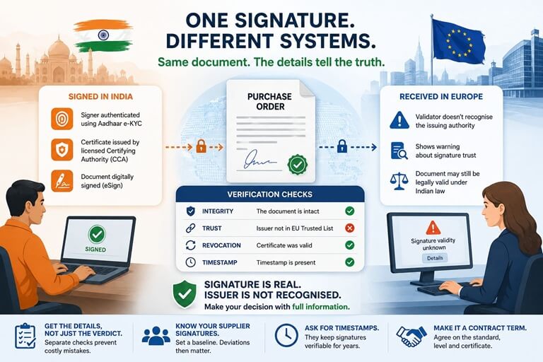 One Signature Different Ssytems