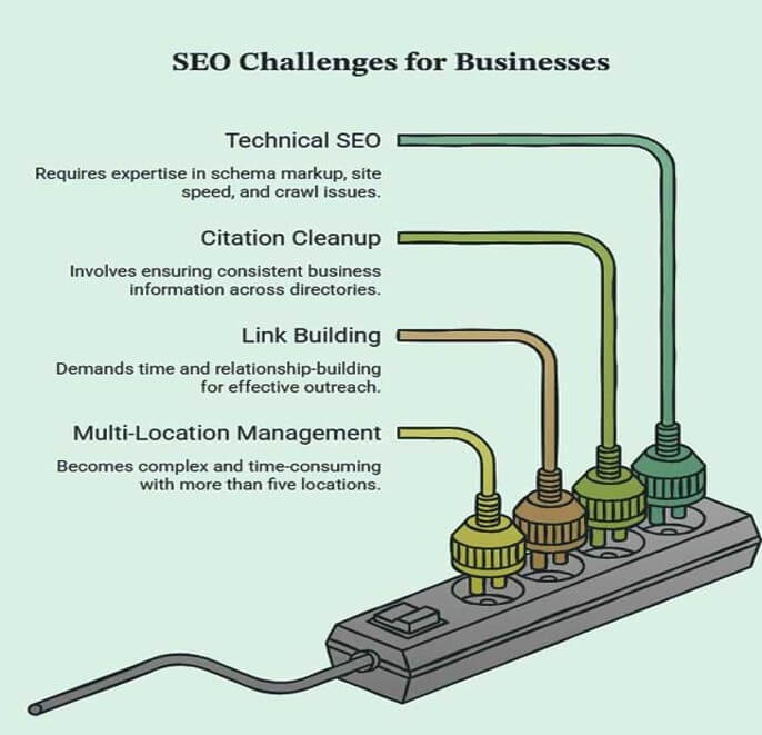 SEO challenges for business
