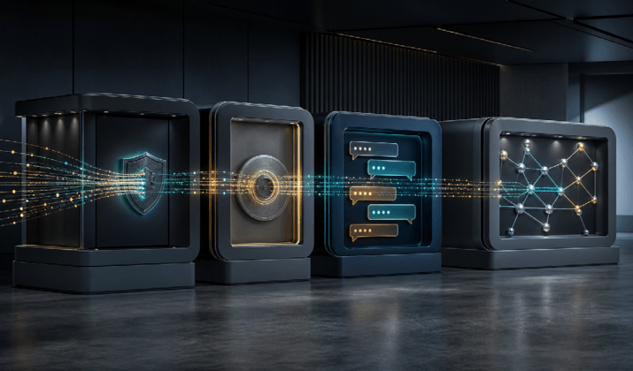 Secure the Full Conversation A Four-Layer Model for Governed Enterprise Communications
