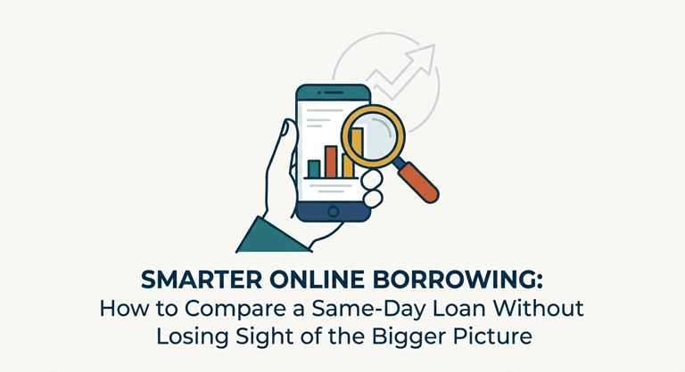 It's easy to borrow online but easy is not automatic. The best choice is a solid reason, clear costs, a feasible repayment test and reasonable digital-security practices. The additional few minutes it takes to examine the figures and conditions lend the technology what it's really good at: to provide a clear comparison, not rush you into a decision.