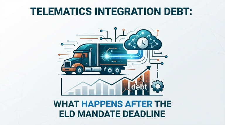 Telematics Integration Debt What Happens After the ELD Mandate Deadline