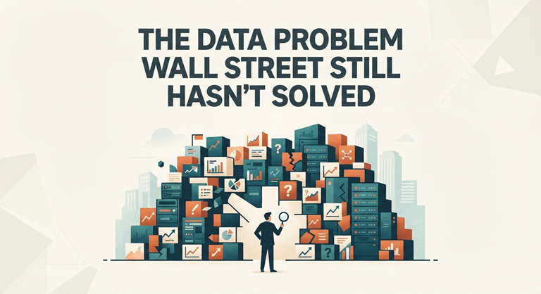 The Data Problem Wall Street Still Hasn't Solved