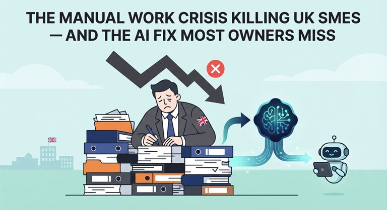 The Manual Work Crisis Killing UK SMEs — And the AI Fix Most Owners Miss
