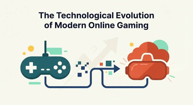 The Technological Evolution of Modern Online Gaming