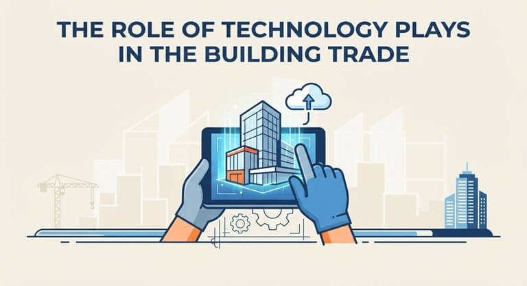 The role of technology plays in the building trade