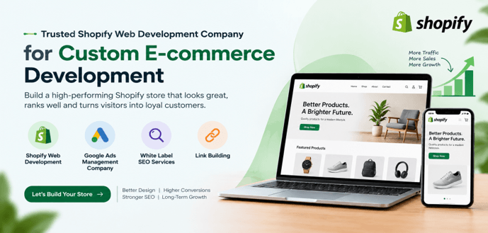 Trusted Shopify Web Development Company for Custom E-commerce Development