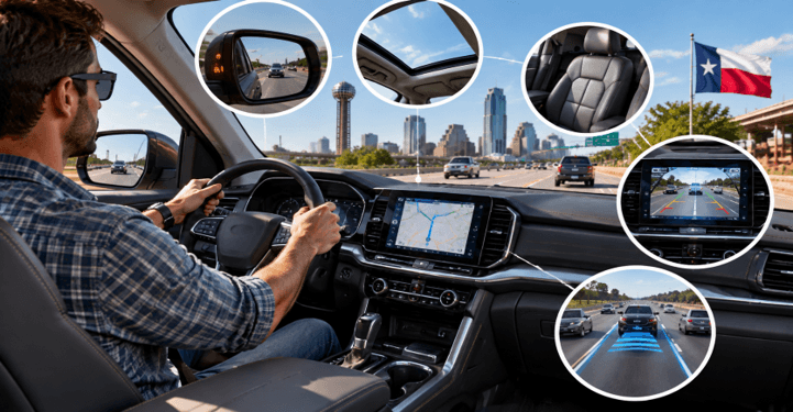 Vehicle Features That Make Daily Texas Driving Easier