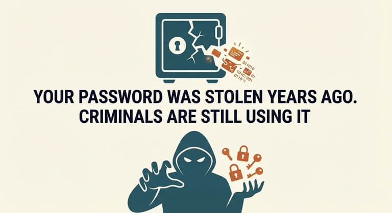Your Password Was Stolen Years Ago. Criminals Are Still Using It