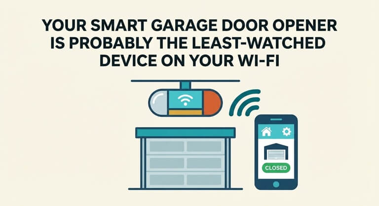 Your Smart Garage Door Opener Is Probably the Least-Watched Device on Your Wi-Fi