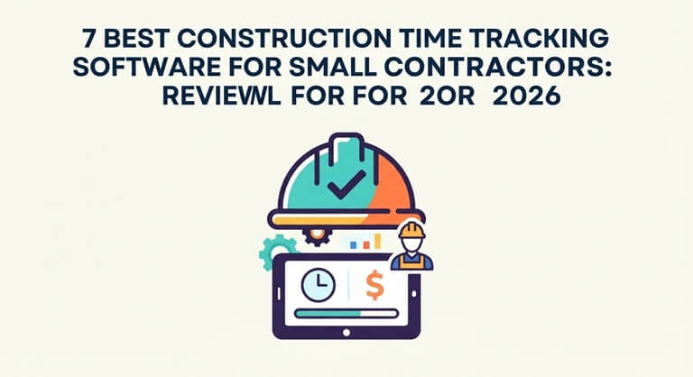 7 Best Construction Time Tracking Software for Small Contractors Reviewed for 2026