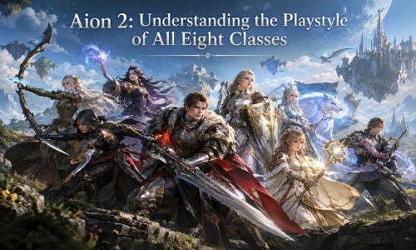 Aion 2 Understanding the Playstyle of All Eight Classes