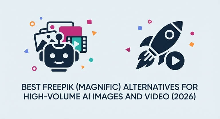 Best Freepik (Magnific) Alternatives for High-Volume AI Images and Video (2026)