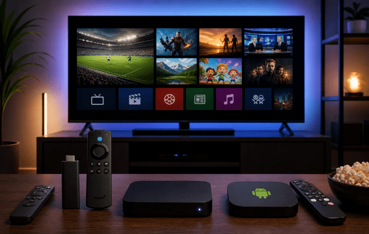 Best IPTV Services for Smart TVs, Fire TV, and Android