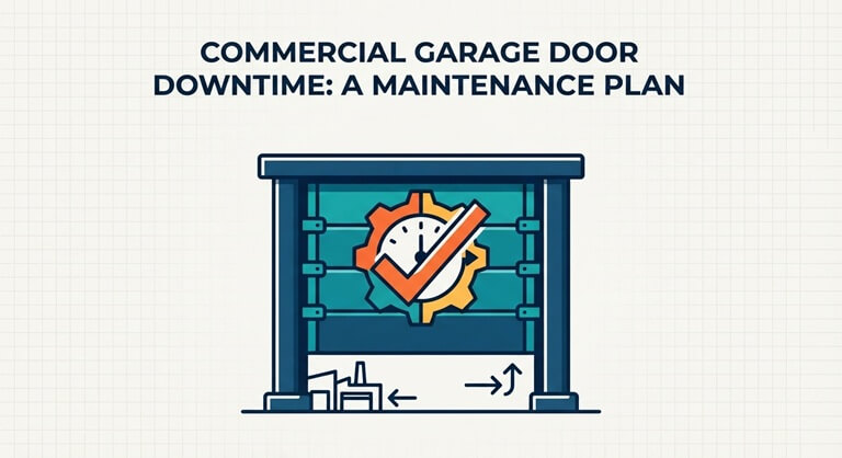 Commercial Garage Door Downtime A Maintenance Plan