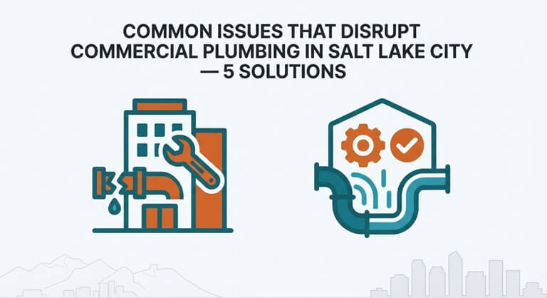 Common Issues That Disrupt Commercial Plumbing in Salt Lake City — 5 Solutions