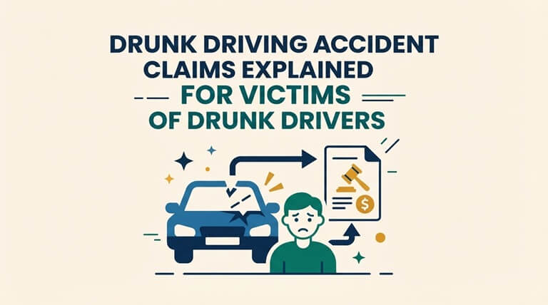 Drunk Driving Accident Claims Explained for Victims of Drunk Drivers