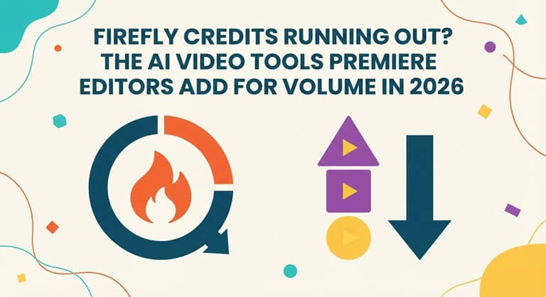 Firefly Credits Running Out The AI Video Tools Premiere Editors Add for Volume in 2026