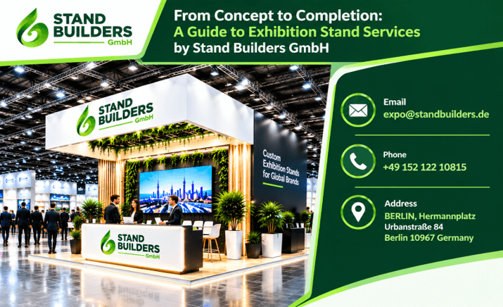 From Concept to Completion A Guide to Exhibition Stand Services by Stand Builders GmbH