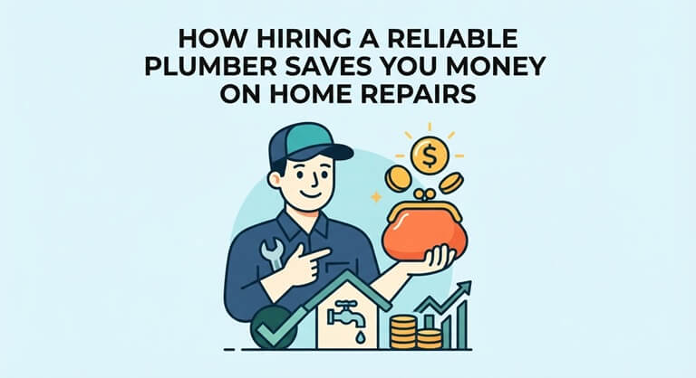 How Hiring A Reliable Plumber Saves You Money On Home Repairs