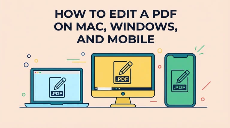 How to Edit a PDF on Mac, Windows, and Mobile