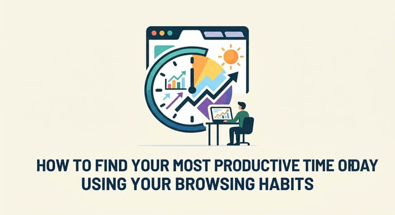 How to Find Your Most Productive Time of Day Using Your Browsing Habits