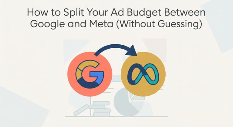 How to Split Your Ad Budget Between Google and Meta (Without Guessing)