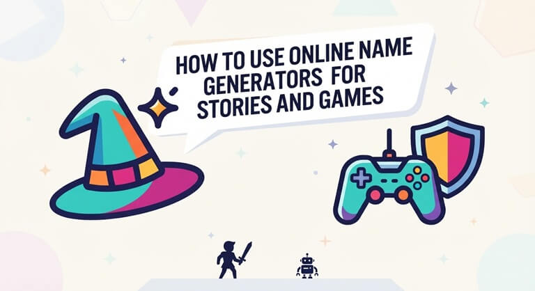 How to Use Online Name Generators for Stories and Games