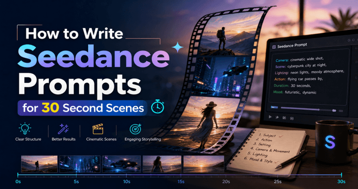 How to Write Seedance Prompts for 30 Second Scenes