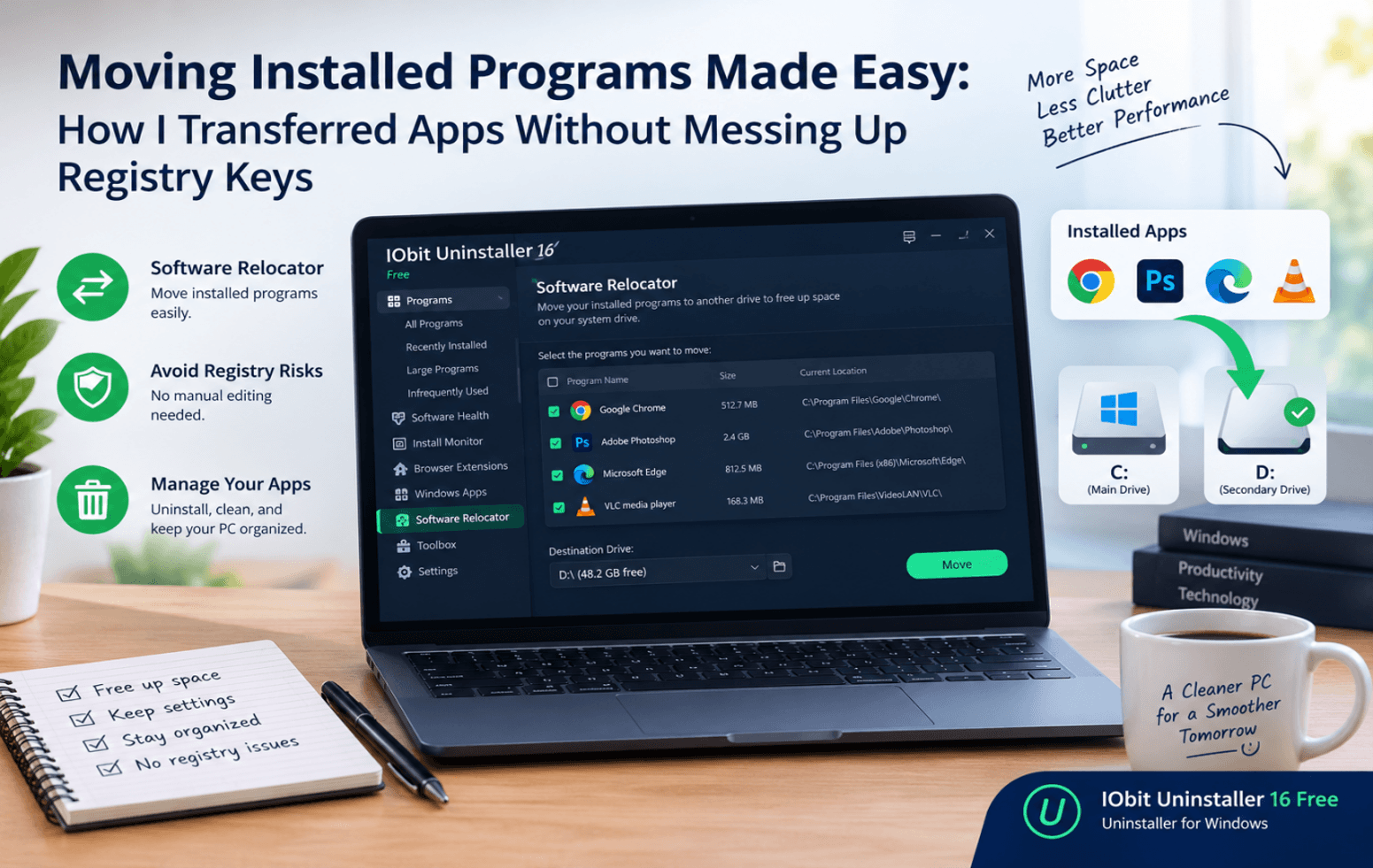 Moving Installed Programs Made Easy