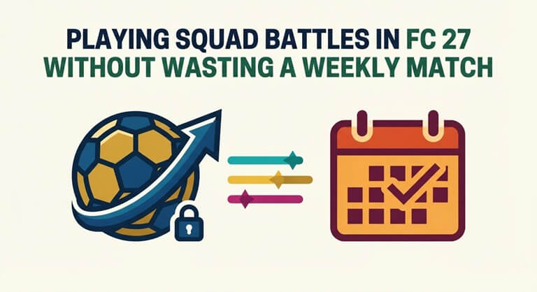 Playing Squad Battles in FC 27 Without Wasting a Weekly Match