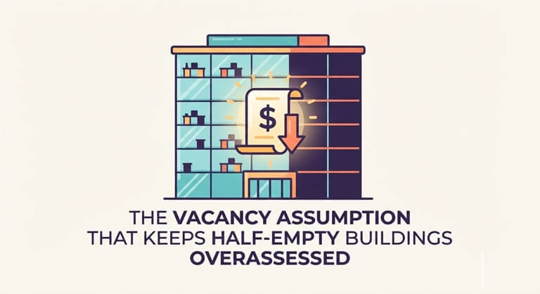 The Vacancy Assumption That Keeps Half-Empty Buildings Overassessed