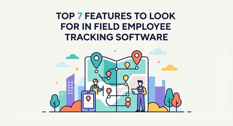 Top 7 Features to Look for in Field Employee Tracking Software